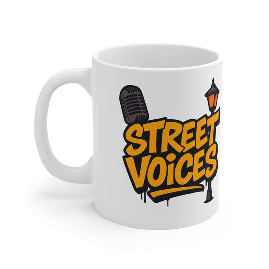 Street Voices Ceramic Coffee Cups, 11oz, 15oz